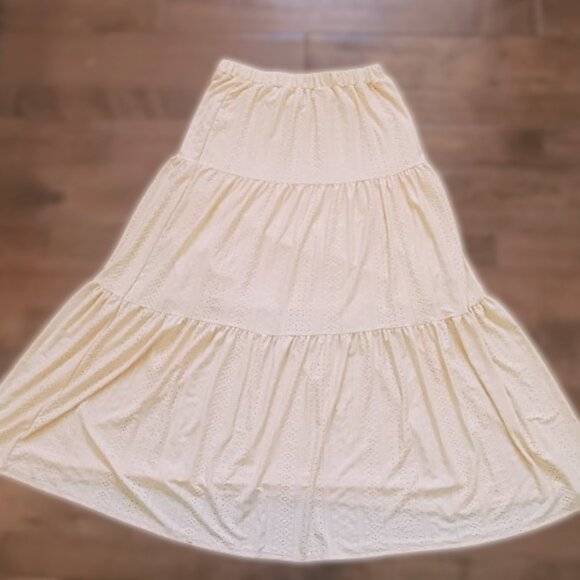LuLaRoe Poppy Summer Maxi Skirt - Picture 1 of 5
